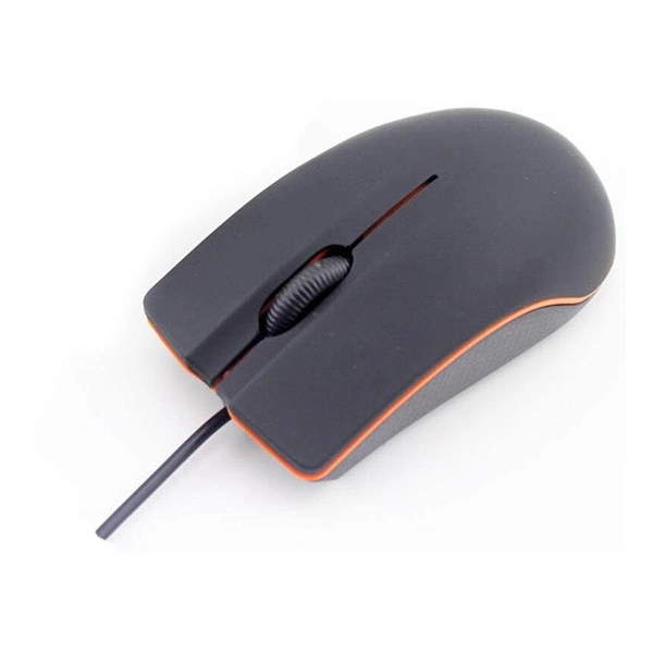 עכבר אופטי חוטי קומפקטי Nordic OP-10 שחור