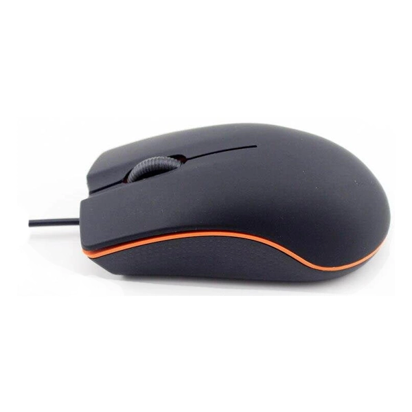 עכבר אופטי חוטי קומפקטי Nordic OP-10 שחור