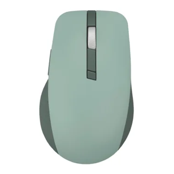 עכבר אלחוטי Bluetooth ארגונומי עם 6 כפתורים שקט ונייד Asus MD200 ירוק