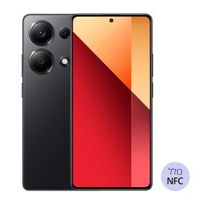 סמארטפון Redmi Note 13 Pro NFC גרסה 12GB+512GB בצבע שחור