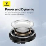 אוזניות אלחוטיות Baseus Bowie E20 בצבע לבן | ביטול רעשים וסאונד עוצמתי