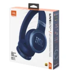 אוזניות אלחוטיות JBL Live 670NC כחול עם חיי סוללה ארוכים