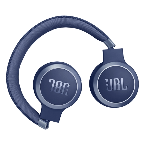 אוזניות אלחוטיות JBL Live 670NC כחול עם חיי סוללה ארוכים