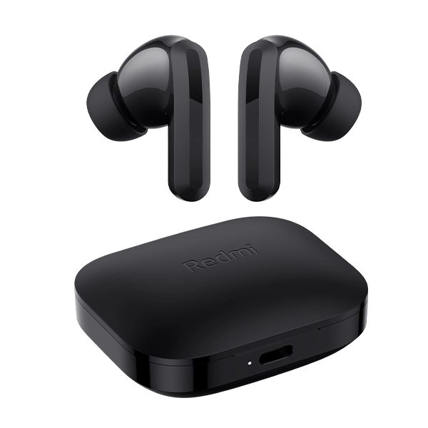 אוזניות אלחוטיות Xiaomi Redmi Buds 5 עיצוב נוח עם סאונד עוצמתי וסינון רעשים שחור
