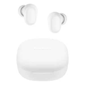 אוזניות אלחוטיות Xiaomi Redmi Buds 6 Play קלות ונוחות עם סינון רעשים לבן