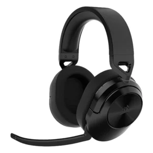אוזניות גיימינג אלחוטיות Corsair Hs55 Wireless שחור עם שמע איכותי ונוחות מירבית