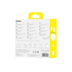 אוזניות תוך אוזן אלחוטיות לבנות עם חוויית שמע יוצאת דופן | Baseus Bowie E18 Tws 7