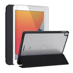כיסוי Folio ומגן מסך זכוכית לאייפד 10.2 דור 7-9 מבית PureGear