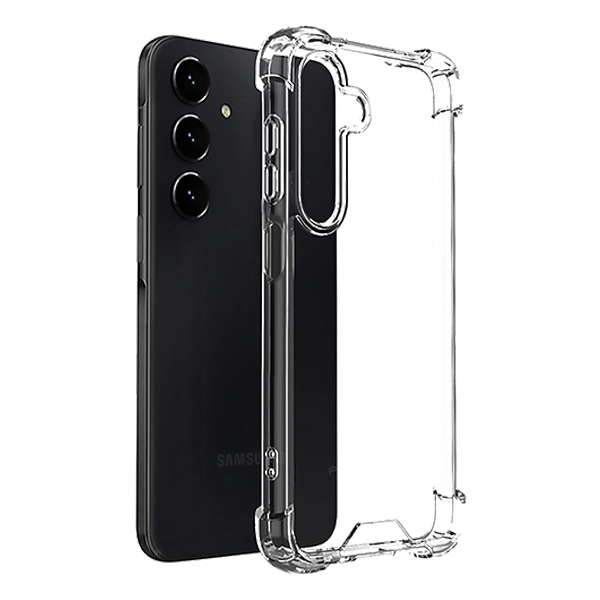 כיסוי שקוף Hard Shell לגלקסי A16 קשיח עם במפרים בולמי זעזועים Puregear