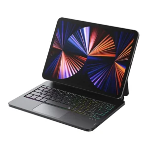 כיסוי ומקלדת מגנטית אלחוטית עם תאורת RGB ל-iPad Air 13 M2 מבית PureGear