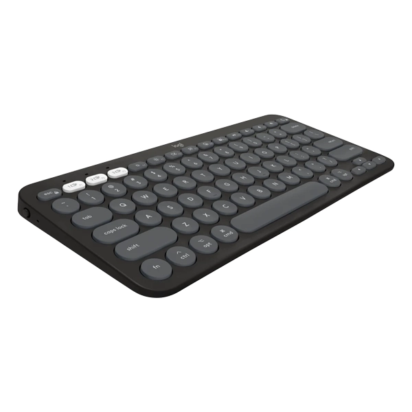 מקלדת + עכבר Logitech Pebble 2 Combo אלחוטיים ל-Mac בלבד קומפקטי שחור