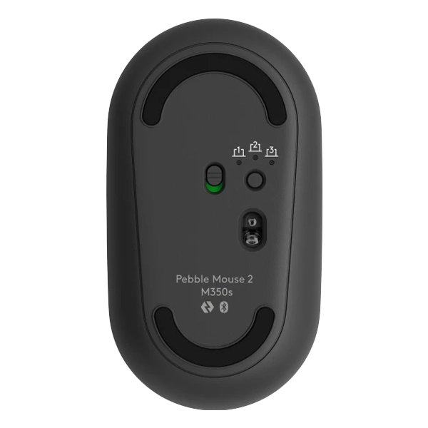 מקלדת + עכבר Logitech Pebble 2 Combo אלחוטיים ל-Mac בלבד קומפקטי שחור