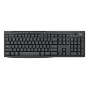 סט מקלדת ועכבר אלחוטי קומפקטי בצבע שחור | Logitech MK370