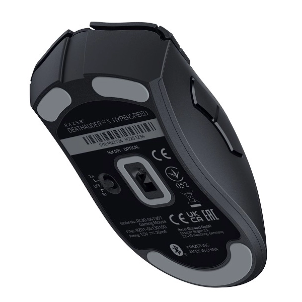 עכבר גיימינג אלחוטי Razer DeathAdder V2 X HyperSpeed ארגונומי 12,400 DPI