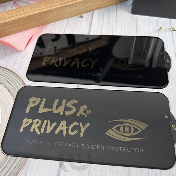 מגן מסך זכוכית פרטיות לאייפון 14 פרו מקס להגנה מירבית | Privacy