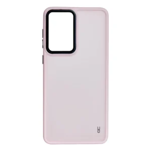 כיסוי קשיח לגלקסי A26 ורוד שקוף | Grip Case Hybrid