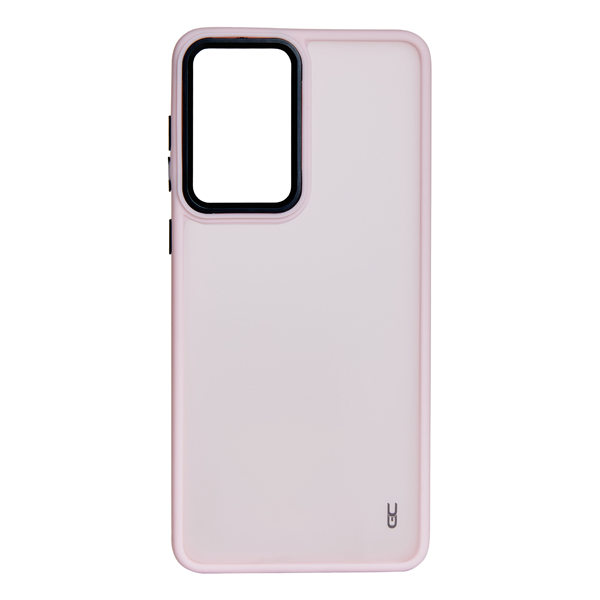 כיסוי קשיח לגלקסי A56 ורוד שקוף | Grip Case Hybrid