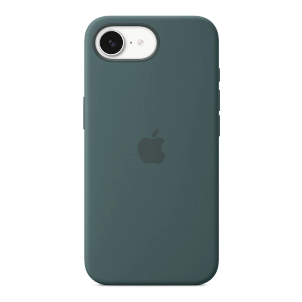כיסוי סיליקון מקורי לאייפון 16e ירוק | אפל Apple Silicone Lake Green