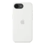 כיסוי סיליקון מקורי לאייפון 16e לבן | אפל Apple Silicone White