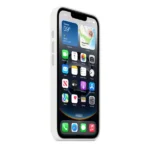 כיסוי סיליקון מקורי לאייפון 16e לבן | אפל Apple Silicone White
