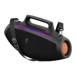 רמקול נייד שחור אלחוטי חזק ביותר ועמיד למים | SkullCandy Barrel Boombox
