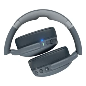 אוזניות אלחוטיות אפור Skullcandy Crusher EVO נוחות ביותר עם באסים עוצמתיים