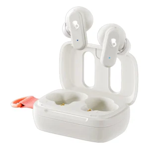 אוזניות אלחוטיות בז' Skullcandy Dime 3 קומפקטיות עם סאונד עוצמתי