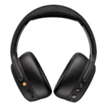 אוזניות אלחוטיות שחורות Skullcandy Crusher ANC 2 עם בס עוצמתי וביטול רעשים חכם