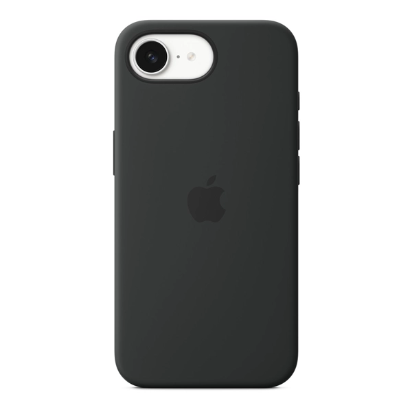 כיסוי סיליקון מקורי לאייפון 16e שחור | אפל Apple Silicone Black