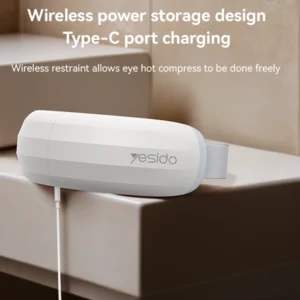 מסכת חימום לעיניים עם סוללה גדולה ורצועת מתכווננת Yesido MG13