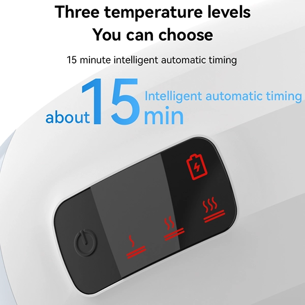 מסכת חימום לעיניים עם סוללה גדולה ורצועת מתכווננת Yesido MG13