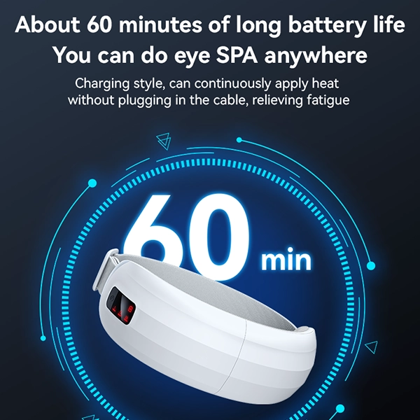 מסכת חימום לעיניים עם סוללה גדולה ורצועת מתכווננת Yesido MG13