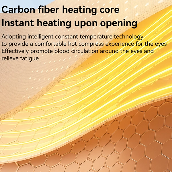 מסכת חימום לעיניים עם סוללה גדולה ורצועת מתכווננת Yesido MG13