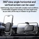 מעמד טלפון לרכב עם סיבוב 360 מעלות ונעילה מכנית Yesido C247