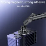 מעמד מגנטי לרכב תומך MagSafe מותאם למחזיק הכוסות Yesido C200