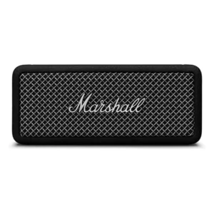 רמקול נייד Marshall Emberton II בצבע שחור | קומפקטי עם סאונד עוצמתי