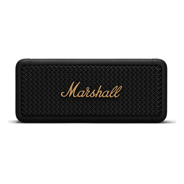 רמקול נייד Marshall Emberton II בצבע שחור | קומפקטי עם סאונד עוצמתי