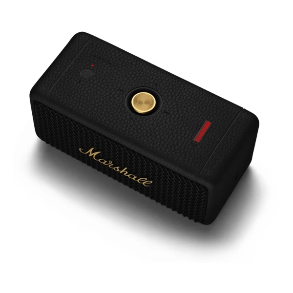 רמקול נייד Marshall Emberton II בצבע שחור | קומפקטי עם סאונד עוצמתי
