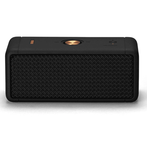 רמקול נייד Marshall Emberton II בצבע שחור | קומפקטי עם סאונד עוצמתי