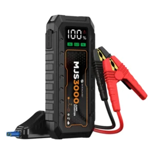 בוסטר התנעה 20,000mAh לרכב בנזין ודיזל עוצמתי עם מטען נייד | Miracase MJSPD60W
