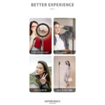 מקל סלפי מקצועי עם חצובה מתקפלת, יציב, נייד, מסתובב 360° | Q06