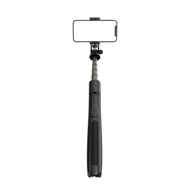 מקל סלפי מקצועי עם חצובה מתקפלת, יציב, נייד, מסתובב 360° | Q06