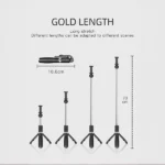 מקל סלפי מתקפל עם שלט בלוטות' וחצובה מובנית | L01s