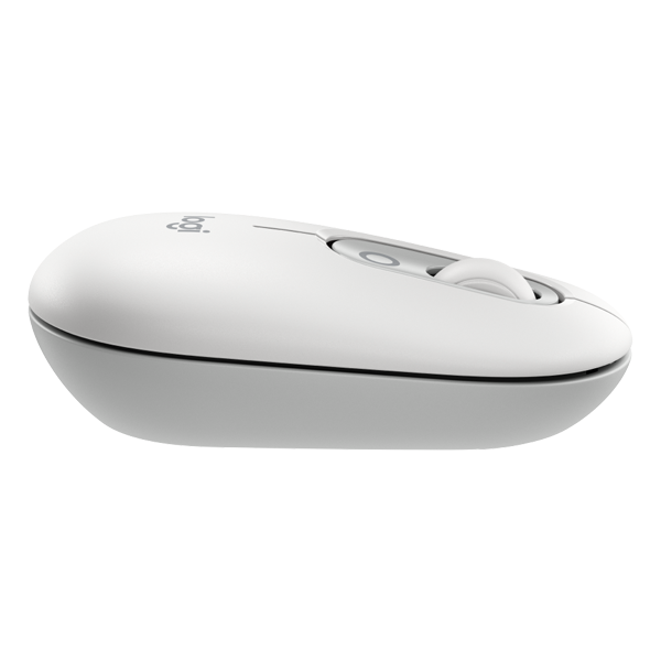 סט מקלדת ועכבר אלחוטיים Logitech POP ICON Combo לבן-כתום | עיצוב מיוחד, שקט ומותאם אישית