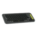 סט מקלדת ועכבר אלחוטיים Logitech POP ICON Combo שחור | עיצוב מיוחד, שקט ומותאם אישית