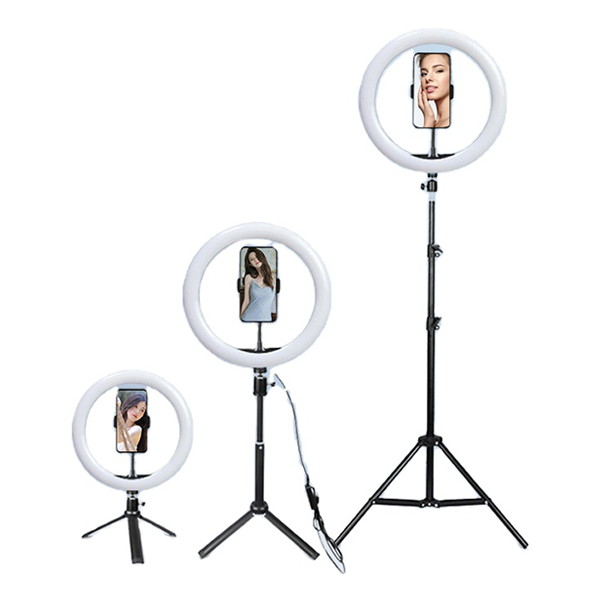 רינג לייט 36 ס״מ עם עוצמת תאורה משתנה ופיזור אור אחיד | YT-14R