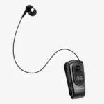 אוזניית בלוטוס עם חוט בצבע שחור | SPKBOX S56