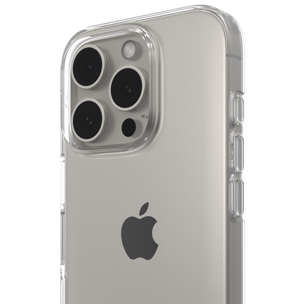 כיסוי לאייפון 16 פרו שקוף תומך MagSafe קליל עם הגנה מתקדמת | ZAGG Crystal Palace Lite