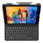 כיסוי מקלדת לאייפד 10.9 אינץ' (דור 10) תומך Apple Pencil שחור | ZAGG Pro Keys