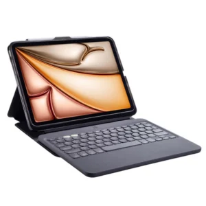 כיסוי מקלדת לאייפד אייר 13 אינץ׳ (M2) שחור | ZAGG Pro Keys 2